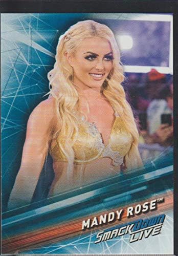 2019 Topps WWE Smackdown Live Wrestling 33 Mandy Rose World Wrestling Entertainment Card de tranzacționare